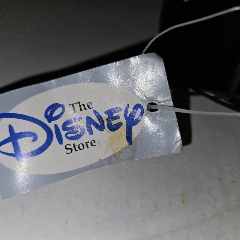 Disney Store Minnie Mouse Genuine Leather Cosmetic Case – Black & Red – NWT
